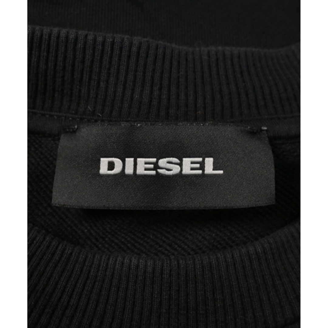 DIESEL(ディーゼル)のDIESEL ディーゼル スウェット XXS 黒 【古着】【中古】 レディースのトップス(トレーナー/スウェット)の商品写真