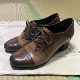 MODE KAORI コンビレースアップシューズ 22.5cm