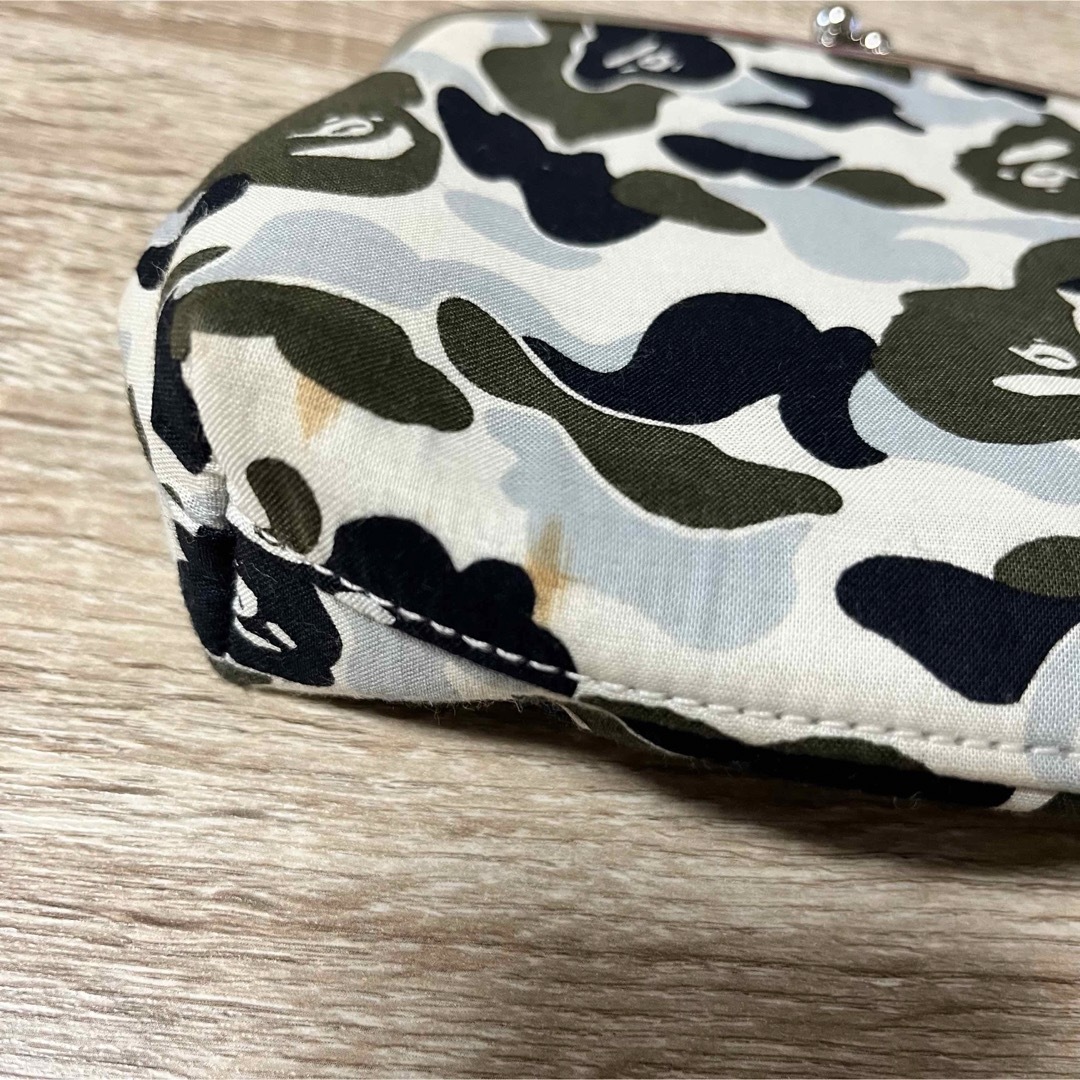 A BATHING APE(アベイシングエイプ)の【BAPE】京都店限定×永楽屋　CAMOがま口財布 メンズのファッション小物(コインケース/小銭入れ)の商品写真