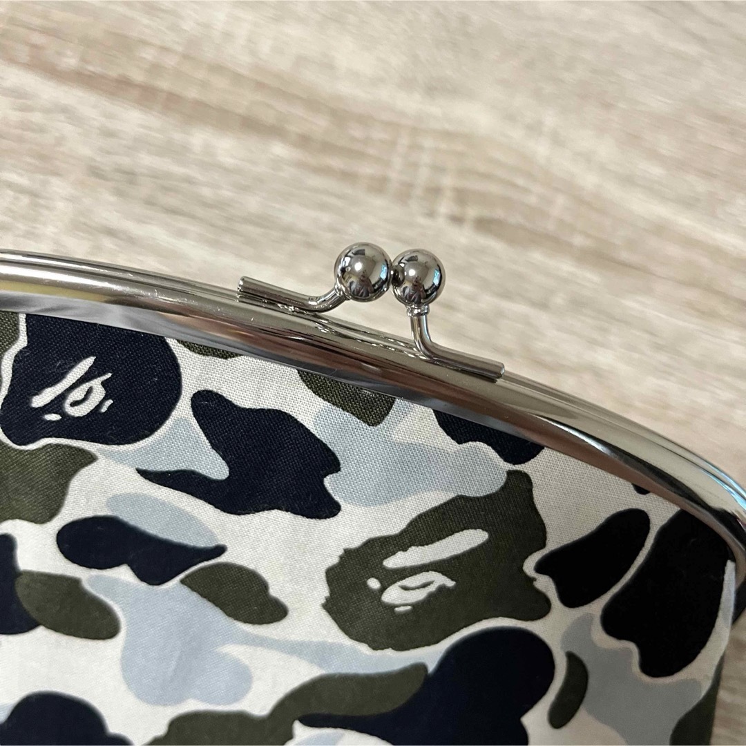 A BATHING APE(アベイシングエイプ)の【BAPE】京都店限定×永楽屋　CAMOがま口財布 メンズのファッション小物(コインケース/小銭入れ)の商品写真