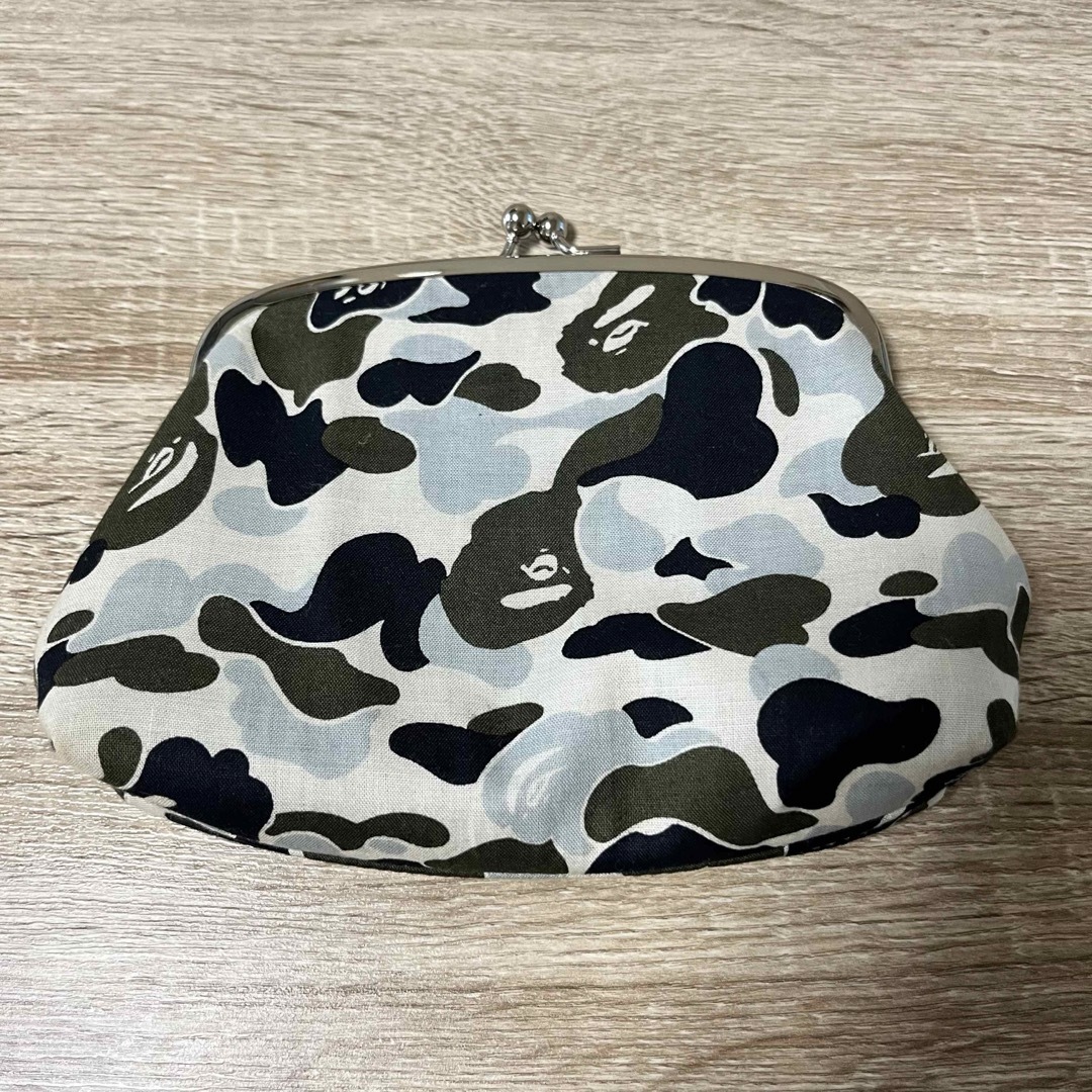 A BATHING APE(アベイシングエイプ)の【BAPE】京都店限定×永楽屋　CAMOがま口財布 メンズのファッション小物(コインケース/小銭入れ)の商品写真