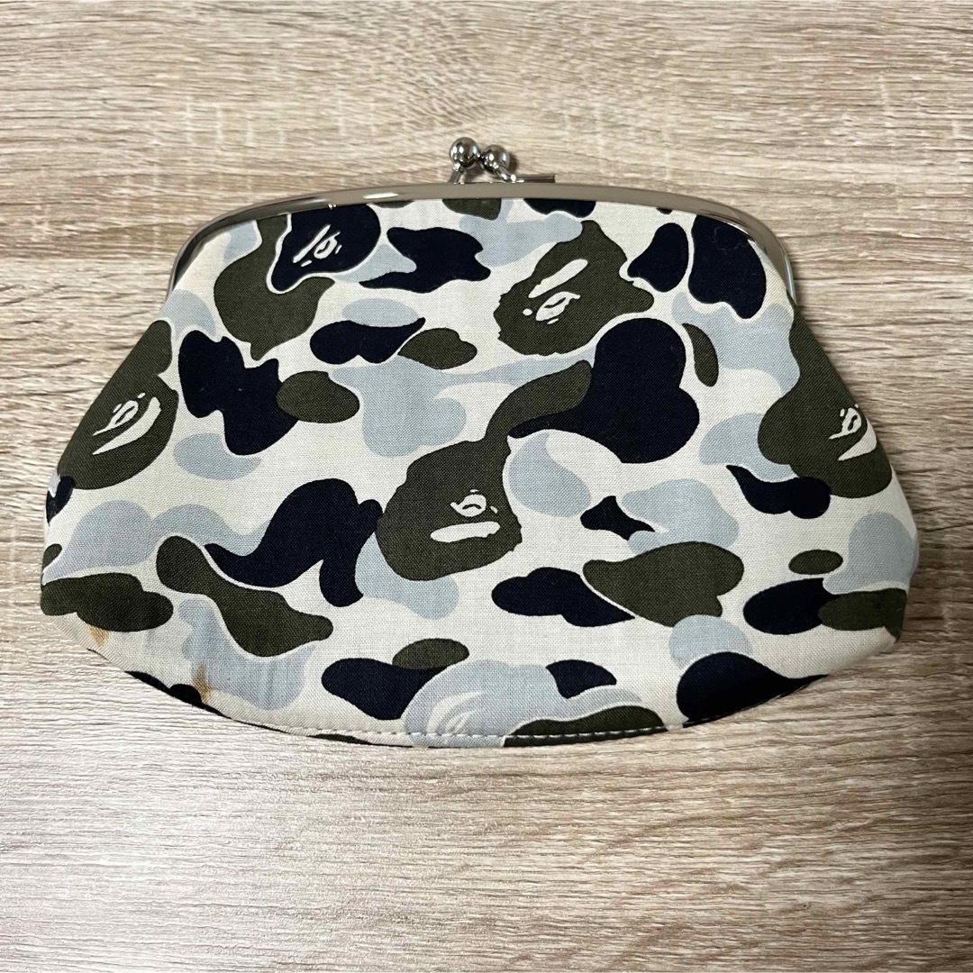 A BATHING APE(アベイシングエイプ)の【BAPE】京都店限定×永楽屋　CAMOがま口財布 メンズのファッション小物(コインケース/小銭入れ)の商品写真