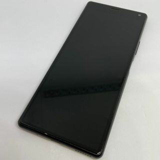 ソニー(SONY)の【良品】Xperia 8 au SIMロック解除済 SOV42 ブラック(スマートフォン本体)