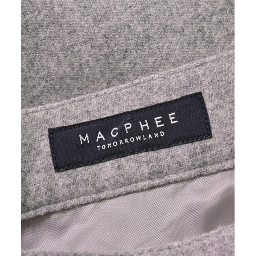 MACPHEE(マカフィー)のMACPHEE マカフィー ロング・マキシ丈スカート 36(M位) グレー 【古着】【中古】 レディースのスカート(ロングスカート)の商品写真