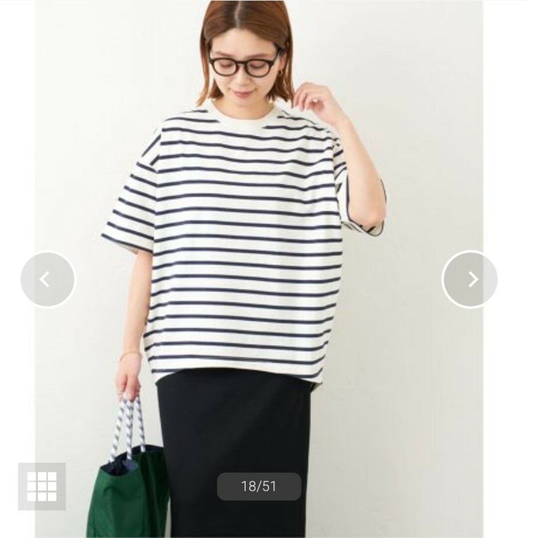 JOURNAL STANDARD(ジャーナルスタンダード)のタックスウェットTシャツ レディースのトップス(Tシャツ(半袖/袖なし))の商品写真