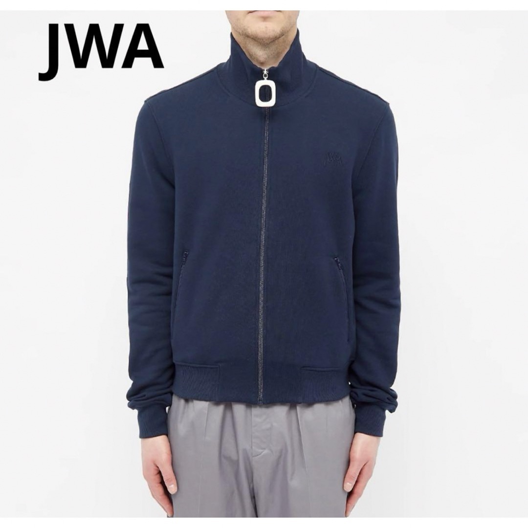 J.W.ANDERSON(ジェイダブリューアンダーソン)の新品未使用❗️JW ANDERSON JWA NECKBAND TRACK メンズのトップス(スウェット)の商品写真