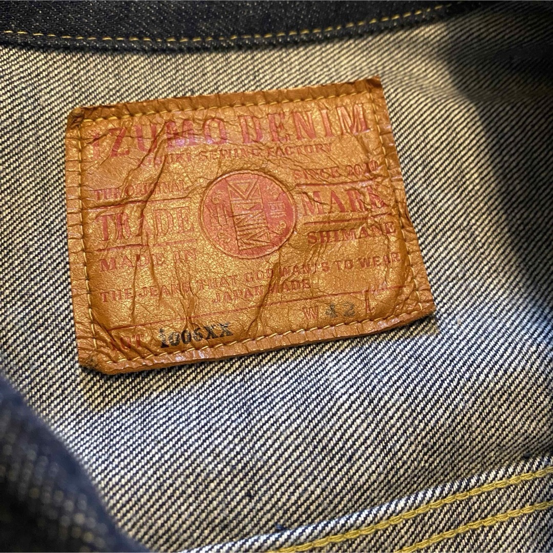 出雲デニム デニムジャケット gジャン ヴィンテージ オールドマウンテン 月桂樹 メンズのジャケット/アウター(Gジャン/デニムジャケット)の商品写真