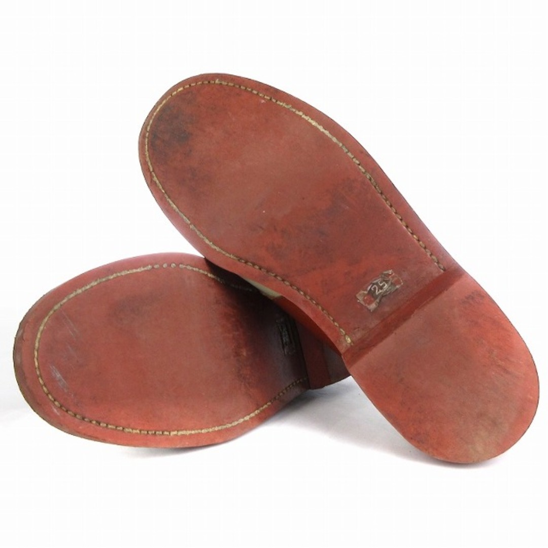 REGAL(リーガル)のリーガル サドルシューズ ビジネス 革靴 レザー 茶 グレー系 25cm メンズの靴/シューズ(ドレス/ビジネス)の商品写真