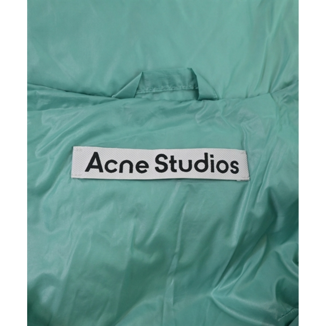 Acne Studios(アクネストゥディオズ)のAcne Studios ダウンジャケット/ダウンベスト 36(S位) 緑 【古着】【中古】 レディースのジャケット/アウター(ダウンジャケット)の商品写真