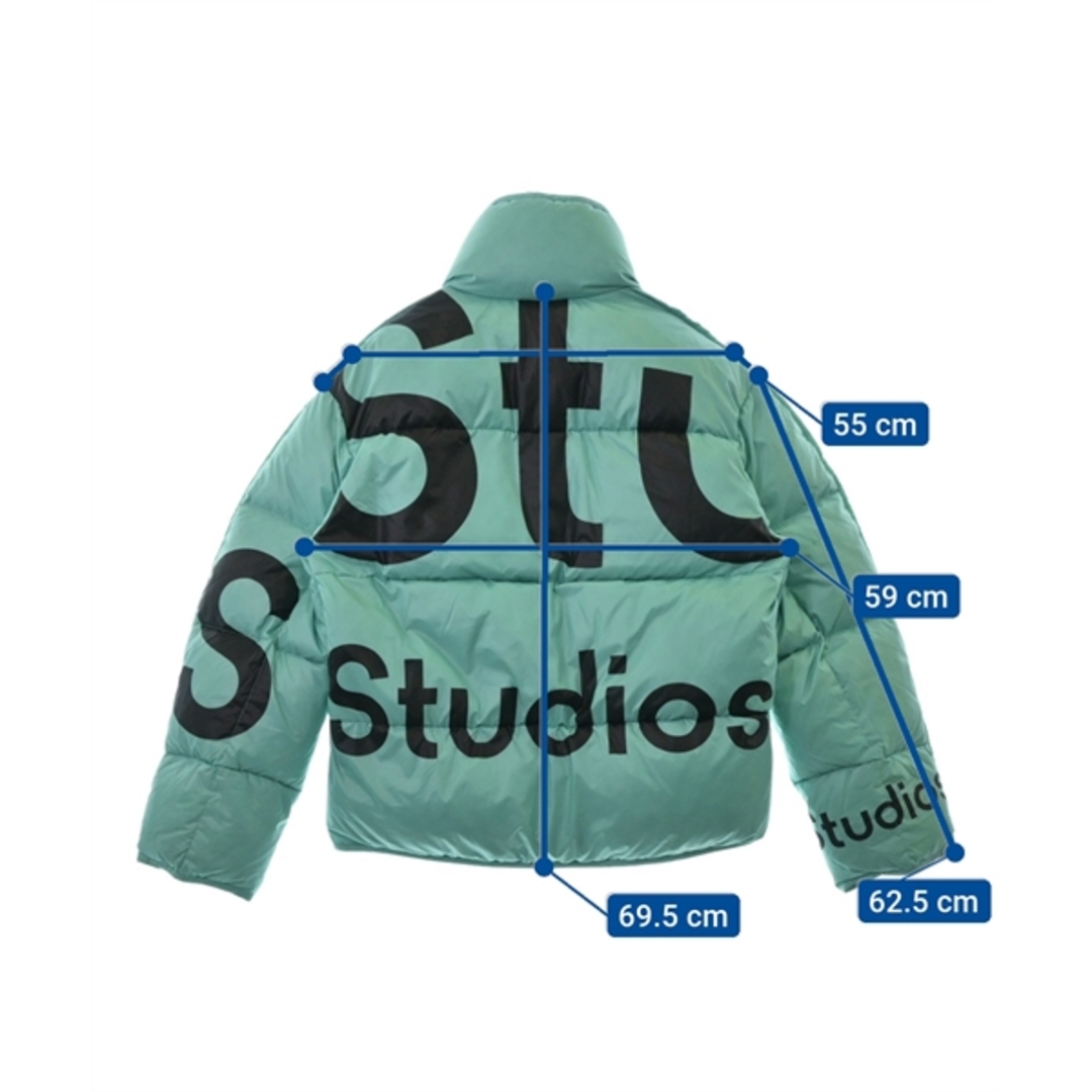 Acne Studios(アクネストゥディオズ)のAcne Studios ダウンジャケット/ダウンベスト 36(S位) 緑 【古着】【中古】 レディースのジャケット/アウター(ダウンジャケット)の商品写真