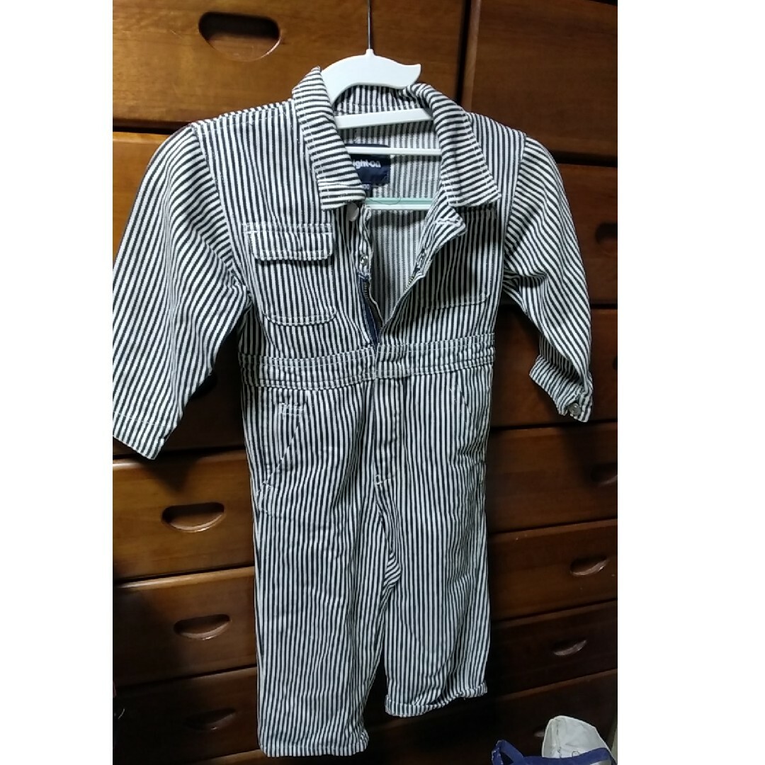 Right-on(ライトオン)のキッズ　カバーオール？つなぎ？ キッズ/ベビー/マタニティのキッズ服男の子用(90cm~)(パンツ/スパッツ)の商品写真