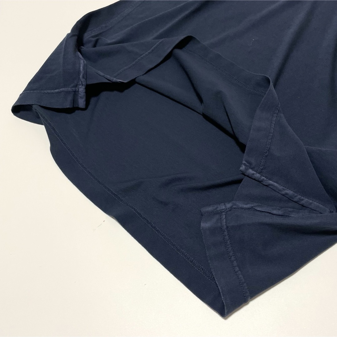 DIESEL(ディーゼル)の【新品】XS ディーゼル Tシャツ 半袖 Vネック ビンテージ加工 紺 ネイビー メンズのトップス(Tシャツ/カットソー(半袖/袖なし))の商品写真