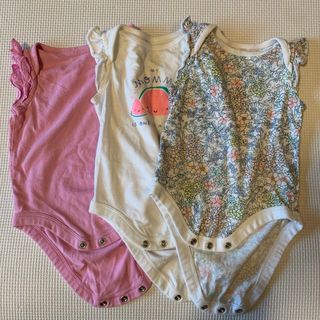 ベビーギャップ(babyGAP)の【3枚セット】ロンパース  Baby GAP(ロンパース)