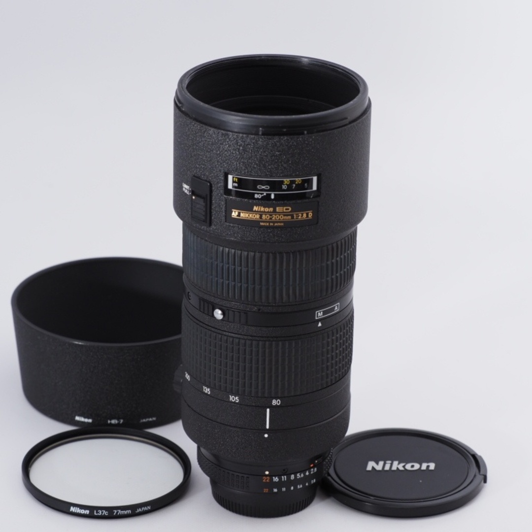 Nikon(ニコン)のNikon ニコン 望遠ズームレンズ Ai AF Zoom Nikkor ニコン ED 80-200mm F2.8D フルサイズ対応 #9380 スマホ/家電/カメラのカメラ(レンズ(ズーム))の商品写真