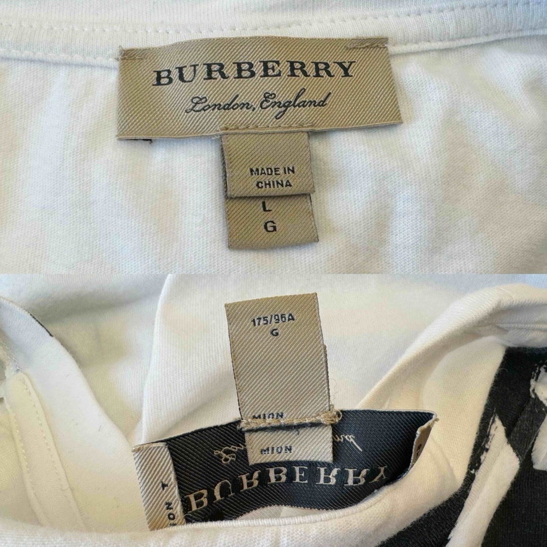 BURBERRY(バーバリー)のバーバリー　BURBERRY Tシャツ　レディース　L 男女兼用 レディースのトップス(Tシャツ(半袖/袖なし))の商品写真