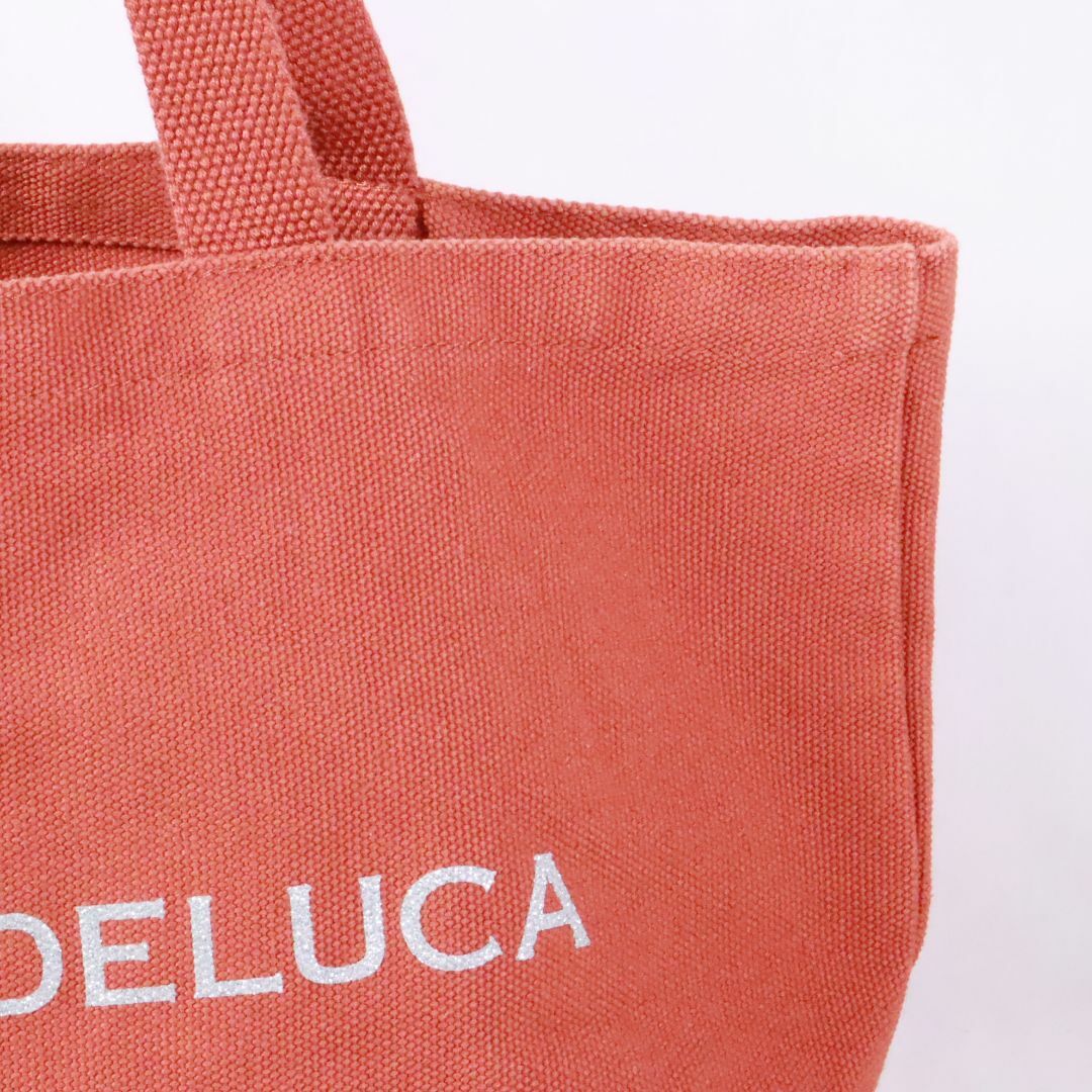 DEAN & DELUCA(ディーンアンドデルーカ)のDEAN & DELUCA ディーアンド・デルーカ　トートバッグ　テラコッタオレンジ レディースのバッグ(ハンドバッグ)の商品写真