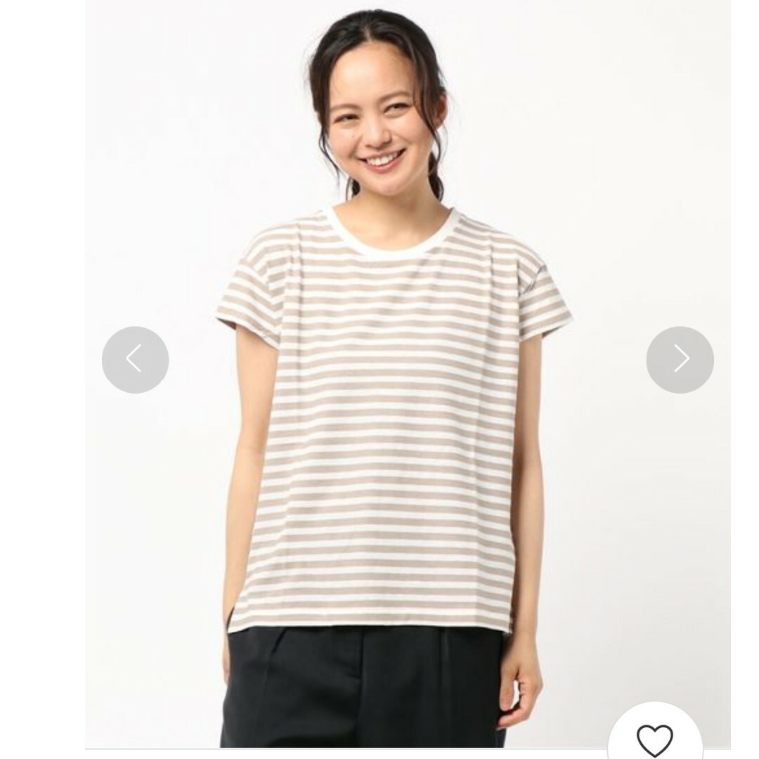 IENA(イエナ)のイエナ　utile テクノラマ クルーネックTシャツ レディースのトップス(Tシャツ(半袖/袖なし))の商品写真