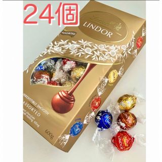 リンツ(Lindt)のリンツ  リンドール ゴールドアソート24個(菓子/デザート)