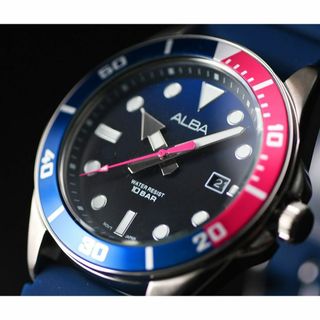 セイコー(SEIKO)のSEIKO ALBA ダイバー型 腕時計(腕時計(アナログ))