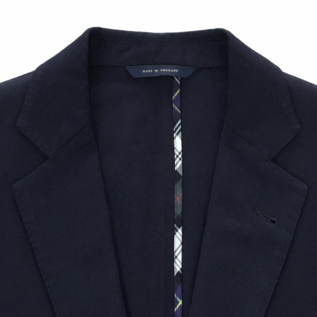 Brooks Brothers(ブルックスブラザース)のブルックスブラザーズ フロント2B留めコットン 紺ブレザー 39S メンズのジャケット/アウター(テーラードジャケット)の商品写真