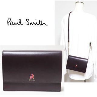 ポールスミス(Paul Smith)の《ポールスミス》箱付新品 ラッキーラビット オールレザーショルダーバッグ(ショルダーバッグ)