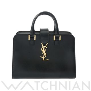 Saint Laurent - 中古 サンローラン SAINT LAURENT MAL568853.0521 レディース ハンドバッグ ブラック /ゴールド金具 グレインカーフ