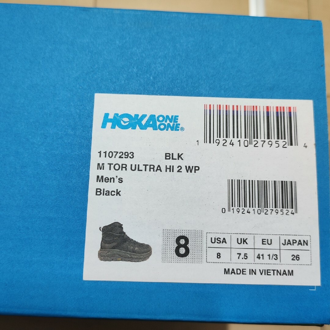 HOKA ONE ONE(ホカオネオネ)のホカオネオネ TOR ULTRA HI 2 WP 26cm メンズの靴/シューズ(スニーカー)の商品写真