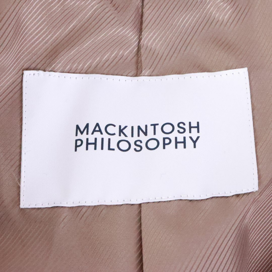 MACKINTOSH PHILOSOPHY(マッキントッシュフィロソフィー)のMACKINTOSH PHILOSOPHY　マッキントッシュ・フィロソフィ　チェスターコート　ベージュ　Ⅼ メンズのジャケット/アウター(チェスターコート)の商品写真
