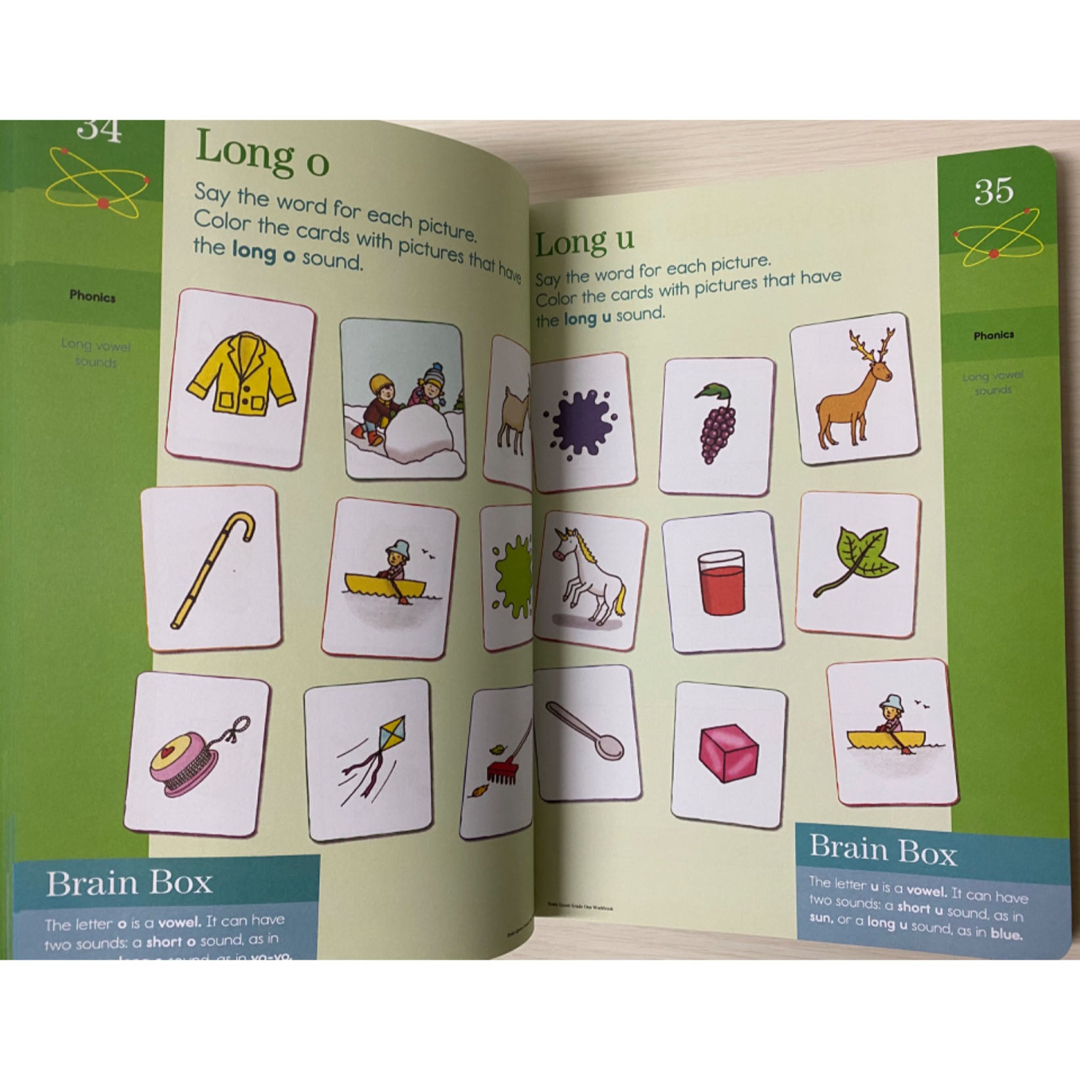 Disney(ディズニー)のブレインクエストカード　ワークブック　brain quest マイヤペン対応 エンタメ/ホビーの本(洋書)の商品写真