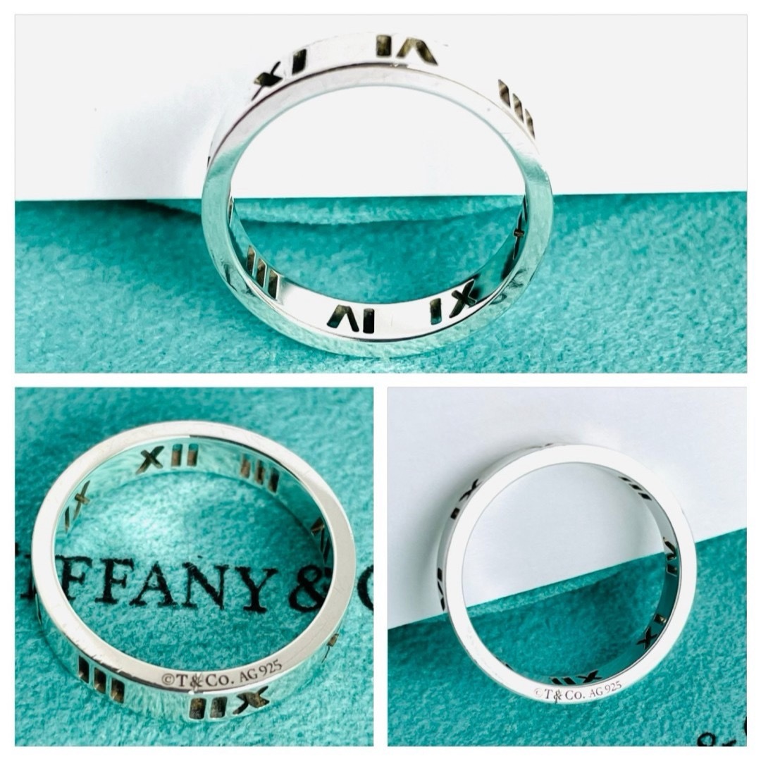 Tiffany & Co.(ティファニー)の極美品☆ティファニー オープンアトラス シルバー ナロー リング 10号 指輪 レディースのアクセサリー(リング(指輪))の商品写真