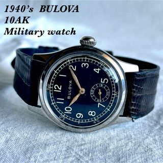 Bulova - 1940’s bulova 10AK ミリタリー ウォッチ　ブローバ　army