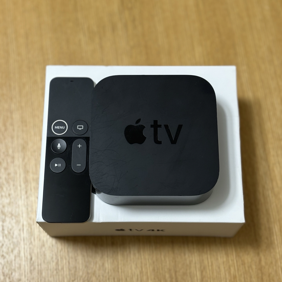 Apple(アップル)の【付属品完備】Apple TV 4K MQD22J/A A1842 32GB スマホ/家電/カメラのテレビ/映像機器(その他)の商品写真