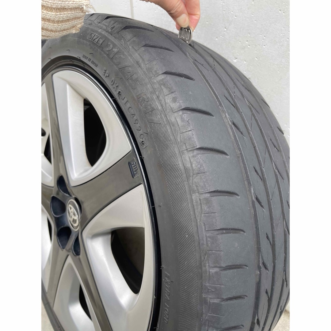 トヨタ - 純正 プリウス50系 ホイール夏タイヤセット トヨタ - 純正 プリウス50系 ホイール夏タイヤセット