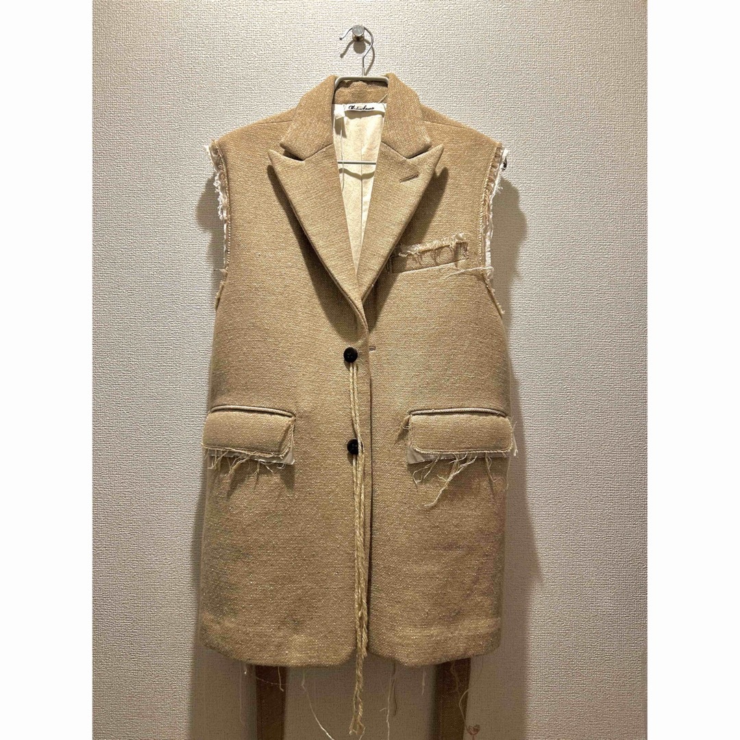 Maison Martin Margiela(マルタンマルジェラ)のmidorikawa テーラードベスト メンズのトップス(ベスト)の商品写真