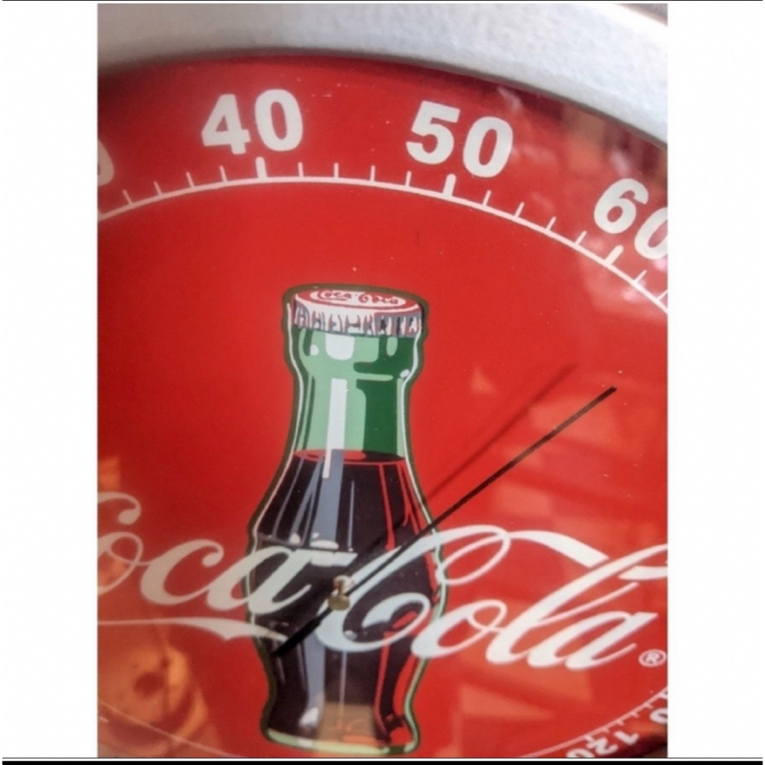 コカ・コーラ(コカコーラ)のコカ・コーラ オフィシャルグッズ   米国仕様 温度計  Coca-Cola  インテリア/住まい/日用品のインテリア小物(その他)の商品写真