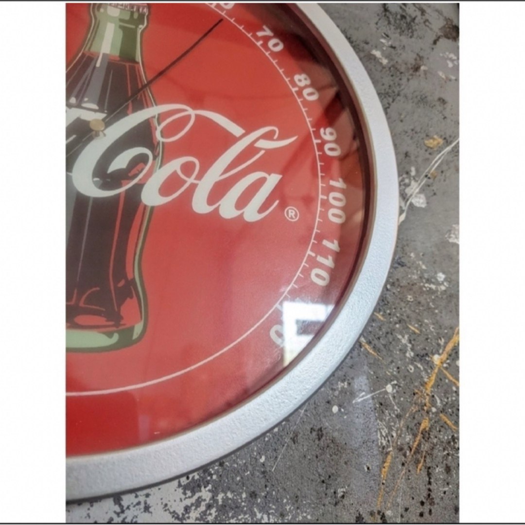 コカ・コーラ(コカコーラ)のコカ・コーラ オフィシャルグッズ   米国仕様 温度計  Coca-Cola  インテリア/住まい/日用品のインテリア小物(その他)の商品写真