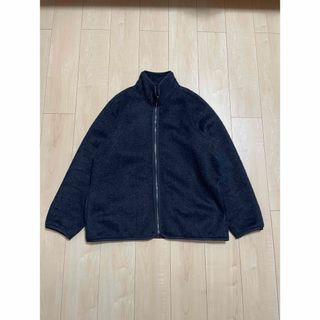 blurhms - ブラームス 22aw Cotton Silk Fleece ZIP Jacket