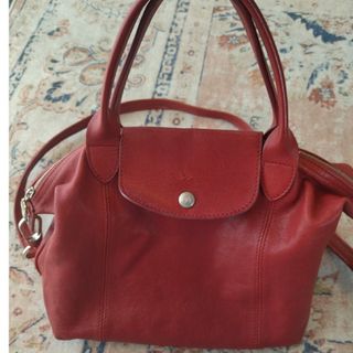 LONGCHAMP - LONGCHAMP　本皮　トート　ショルダーバッグ