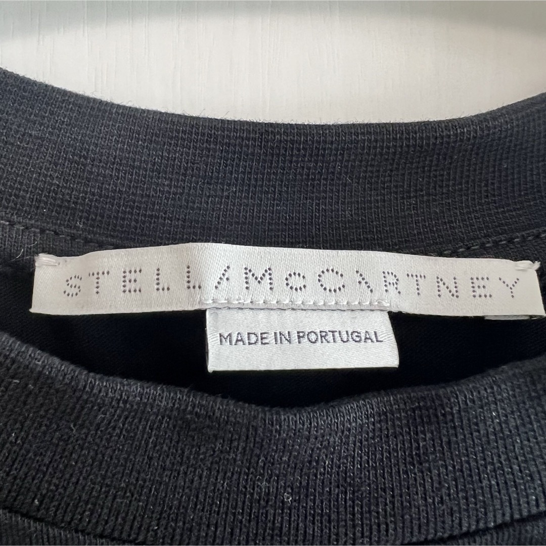 Stella McCartney(ステラマッカートニー)のステラマッカートニー クルーネック Tシャツ カットソー ちびロゴ レディース レディースのトップス(Tシャツ(半袖/袖なし))の商品写真