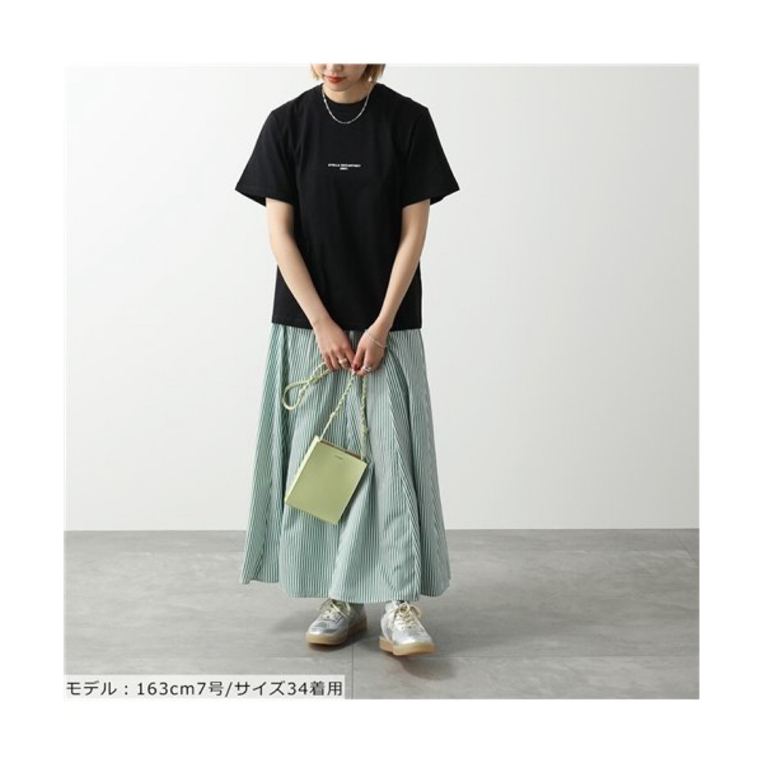 Stella McCartney(ステラマッカートニー)のステラマッカートニー クルーネック Tシャツ カットソー ちびロゴ レディース レディースのトップス(Tシャツ(半袖/袖なし))の商品写真