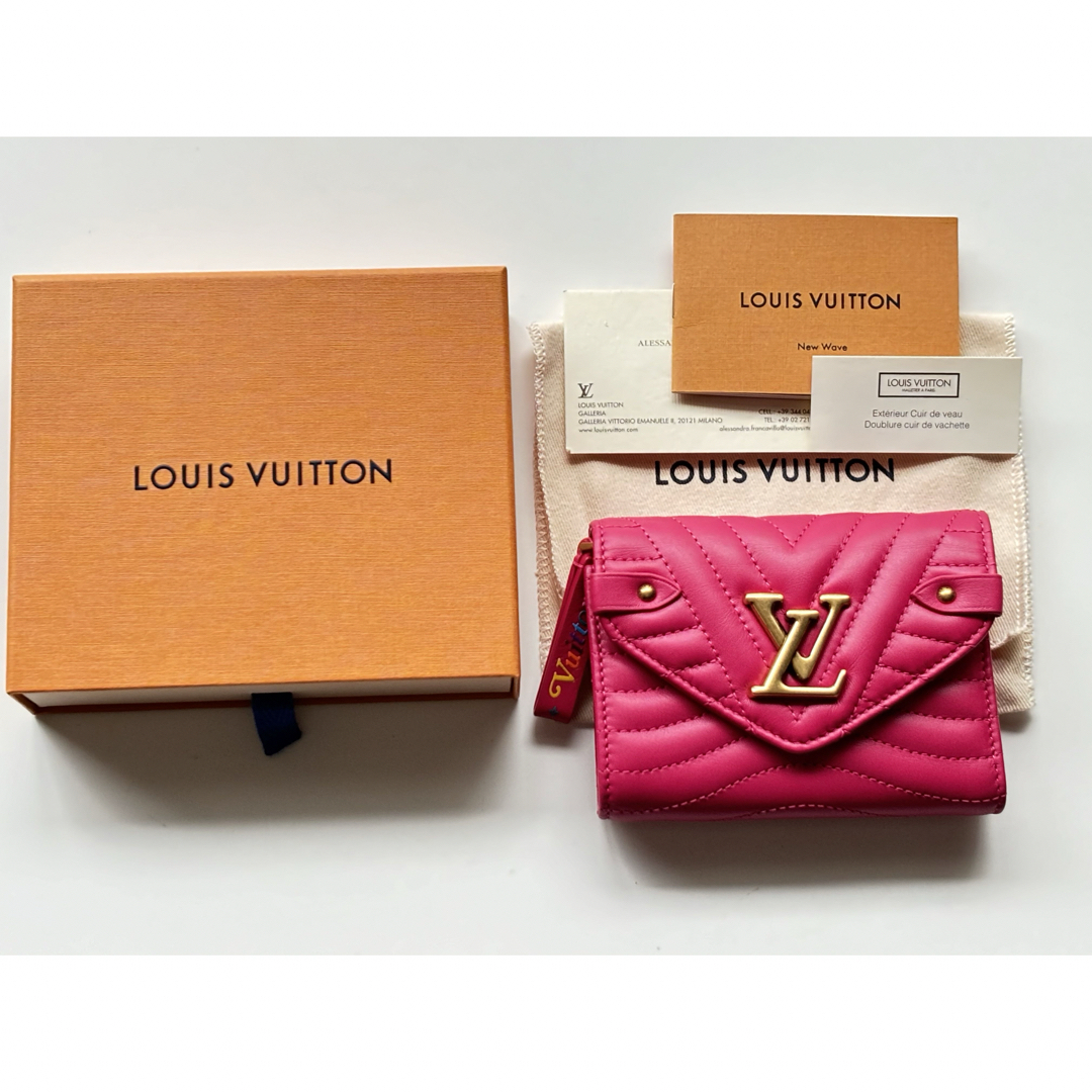 LOUIS VUITTON(ルイヴィトン)の☆新品未使用☆ ルイヴィトン　三つ折り財布　ニューウェーブコンパクトウォレット レディースのファッション小物(財布)の商品写真