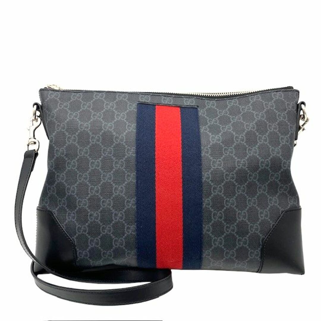 Gucci(グッチ)のGUCCI グッチ ショルダーバッグ ＧＧスプリーム ４７４１３９ メンズ レディース バッグ 鞄 クロスボディ 斜め掛け メンズのバッグ(ショルダーバッグ)の商品写真