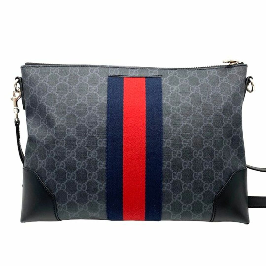 Gucci(グッチ)のGUCCI グッチ ショルダーバッグ ＧＧスプリーム ４７４１３９ メンズ レディース バッグ 鞄 クロスボディ 斜め掛け メンズのバッグ(ショルダーバッグ)の商品写真