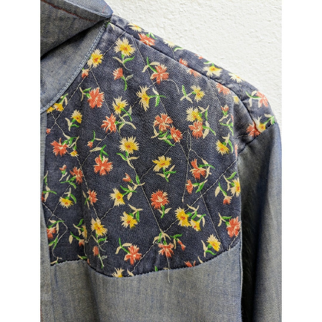 BEAMS(ビームス)のKmaril FLOWER PATTERN QUILTING PATCH SH メンズのトップス(シャツ)の商品写真