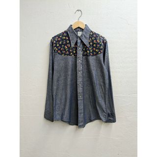 ビームス(BEAMS)のKmaril FLOWER PATTERN QUILTING PATCH SH(シャツ)