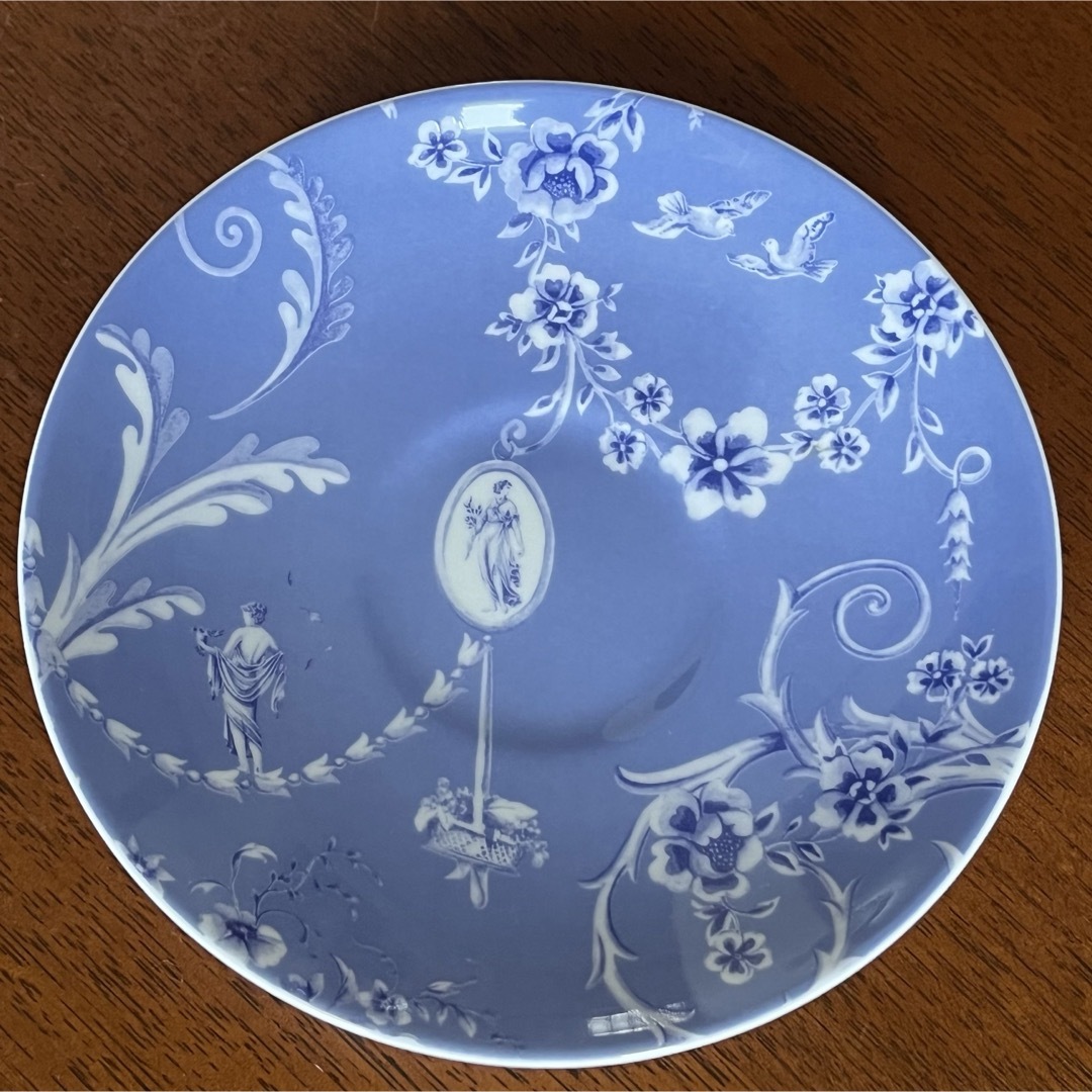 WEDGWOOD(ウェッジウッド)の【美品】ウェッジウッド★ハーモニー★C/S 2客 インテリア/住まい/日用品のキッチン/食器(グラス/カップ)の商品写真