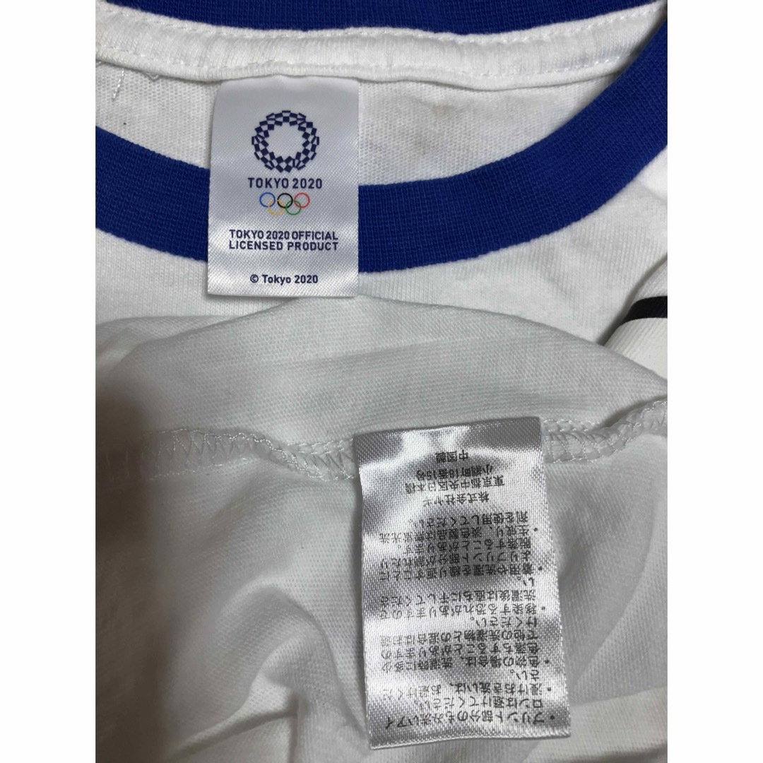 956）【TOKYO2020】キッズ140半袖Tシャツ（中古） キッズ/ベビー/マタニティのキッズ服男の子用(90cm~)(Tシャツ/カットソー)の商品写真