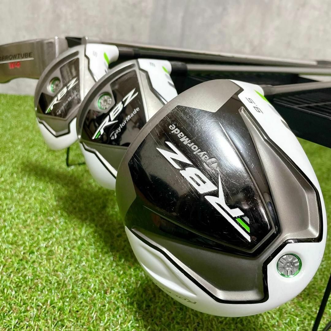 TaylorMade(テーラーメイド)のテーラーメイド RBZ メンズゴルフ11本セット ミズノ養老ウェッジ バッグ新品 スポーツ/アウトドアのゴルフ(クラブ)の商品写真