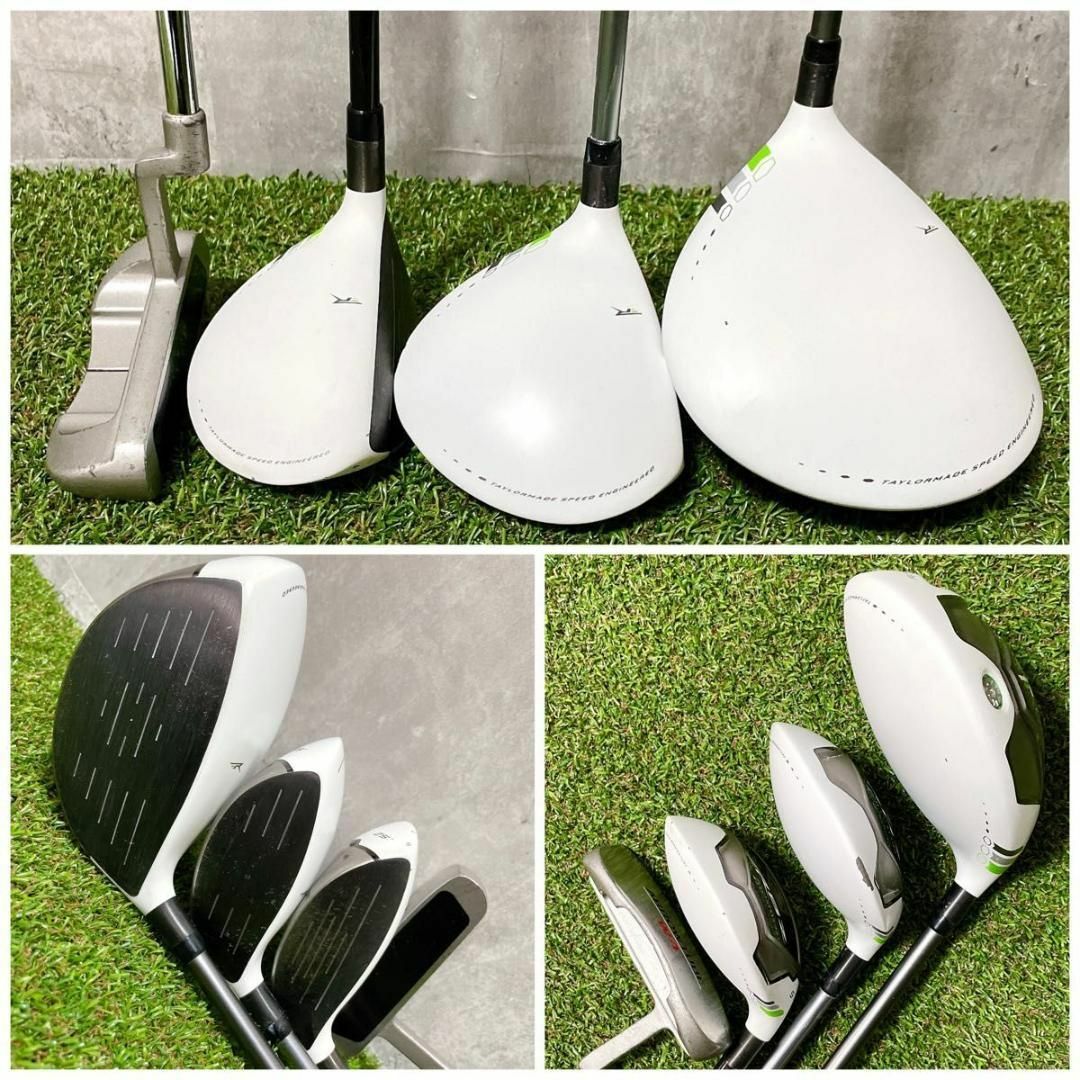 TaylorMade(テーラーメイド)のテーラーメイド RBZ メンズゴルフ11本セット ミズノ養老ウェッジ バッグ新品 スポーツ/アウトドアのゴルフ(クラブ)の商品写真