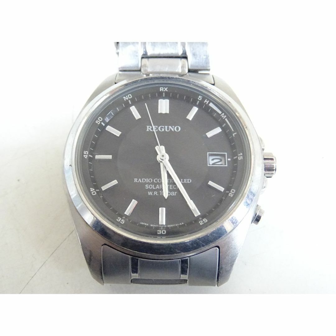 CITIZEN(シチズン)のM博二120 / CITIZEN REGUNO 腕時計 電波ソーラー デイト メンズの時計(腕時計(アナログ))の商品写真